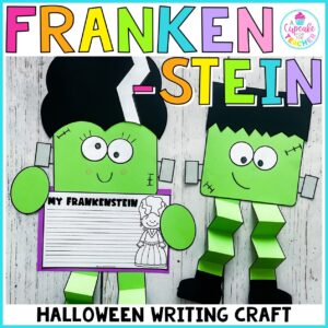 Frankenstein craft and writing activity