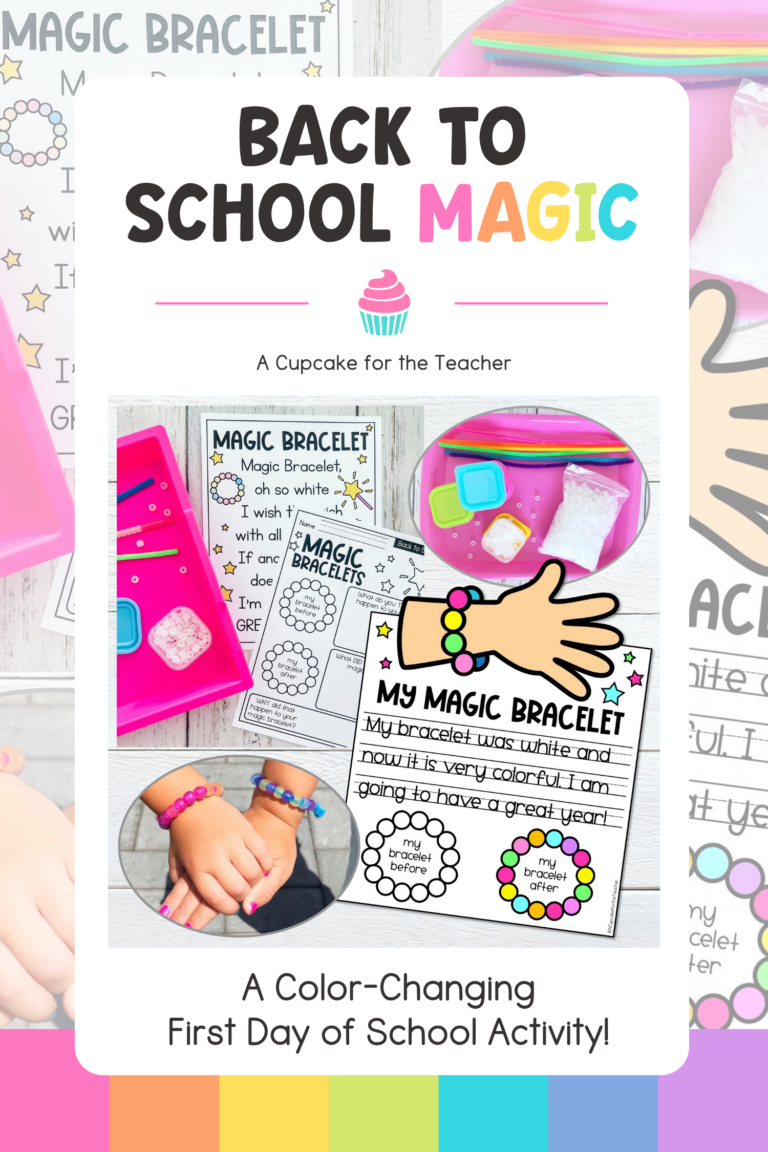 magic bracelets back to school activity