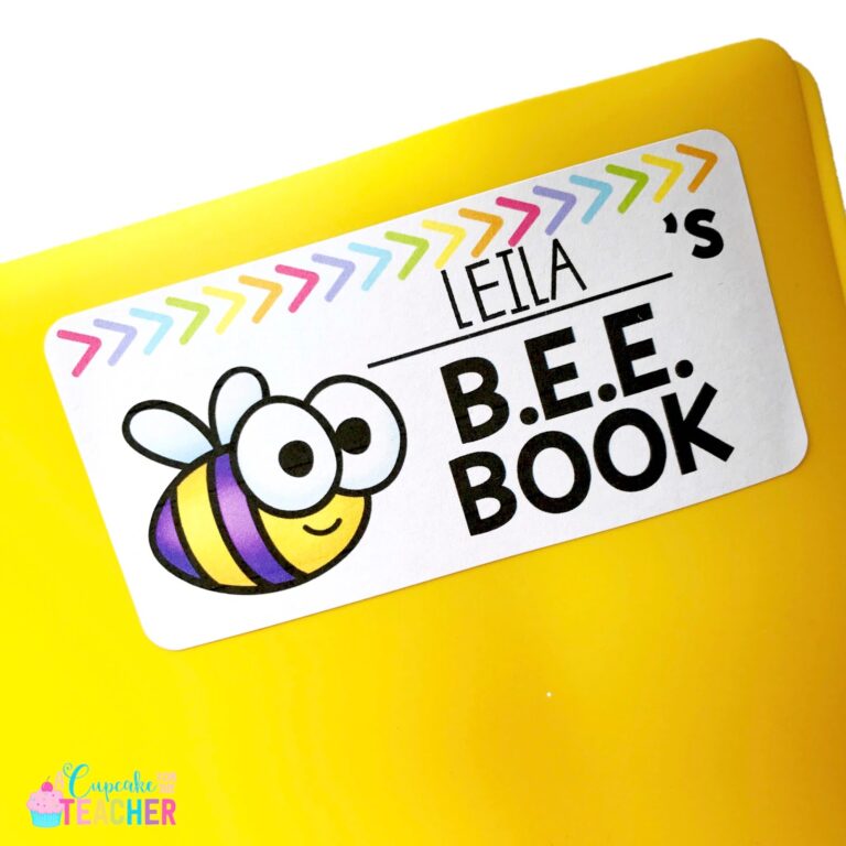 BEE Book Take Home Folders