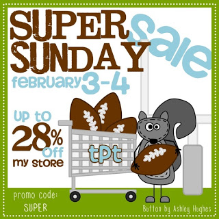 Super Sunday {and Monday} Sale!