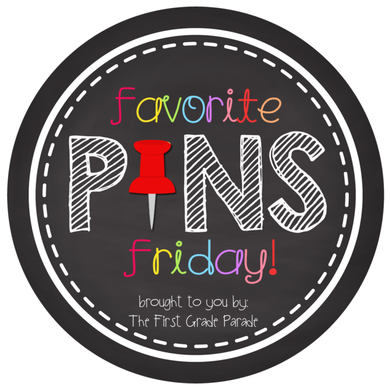 Favorite Pins Friday! {Saturday!}