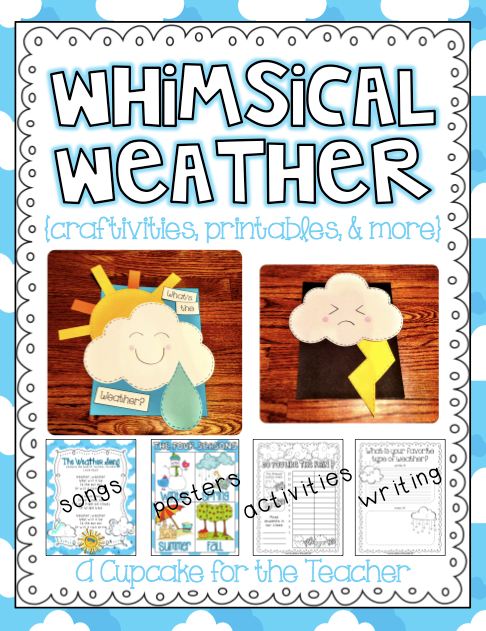 Whimsical Weather {Craftivities, Printables, & More!}