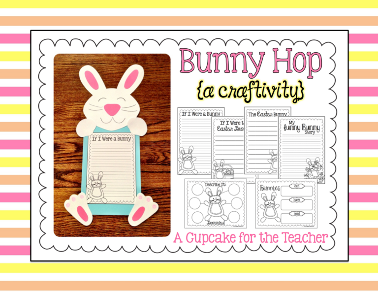Bunny Hop {a Craftivity} –Updated!