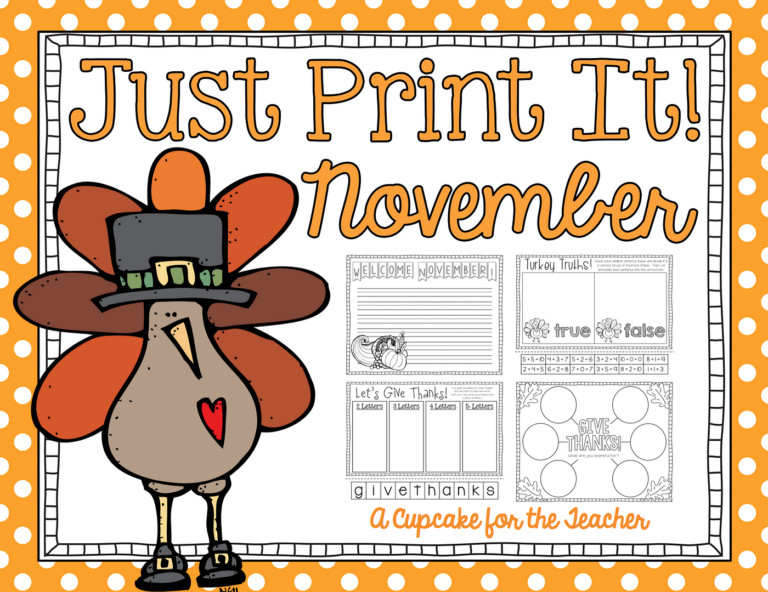 Just Print It! November