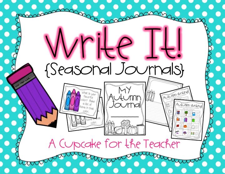 Write It! {Seasonal Journals}