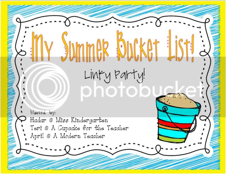 Summer Bucket List Linky.. Won’t You Join Us?
