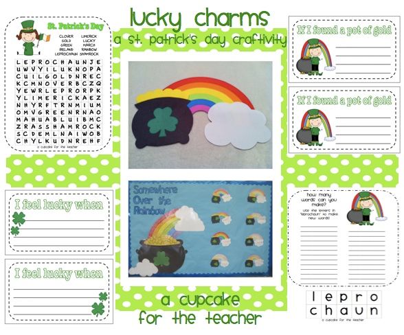 Lucky Charms {a St. Patrick’s Day Craftivity}