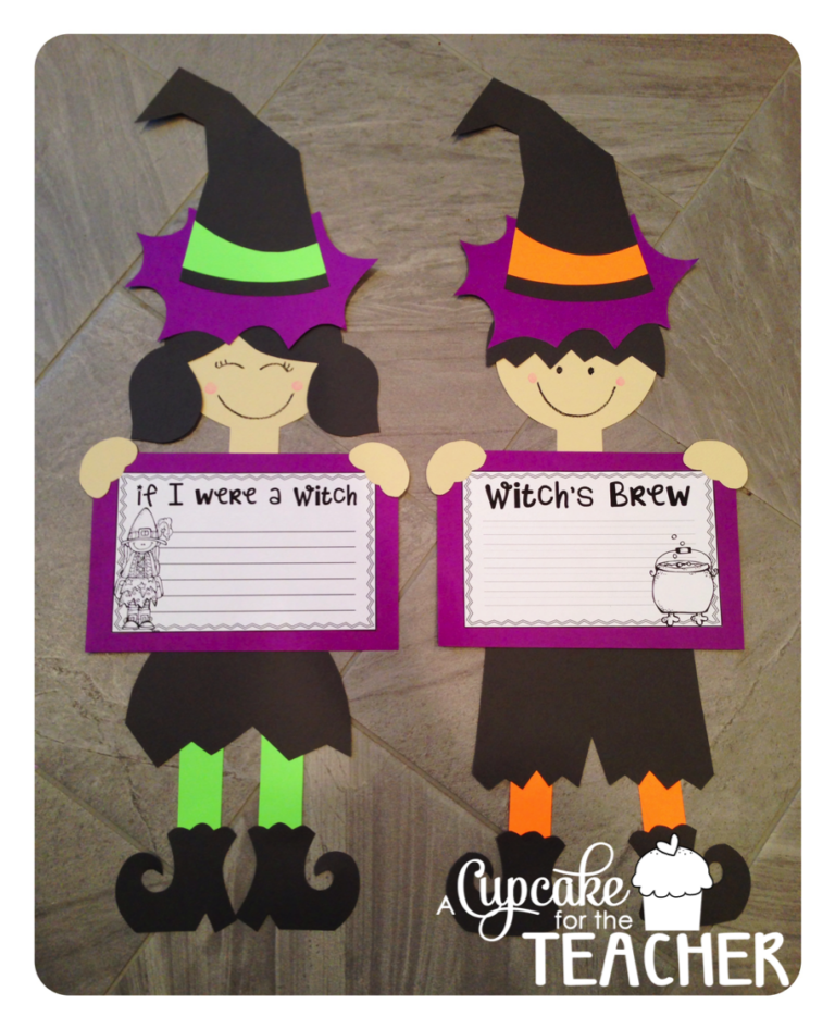 Little Witch Kids {Craftivities & Printables} 