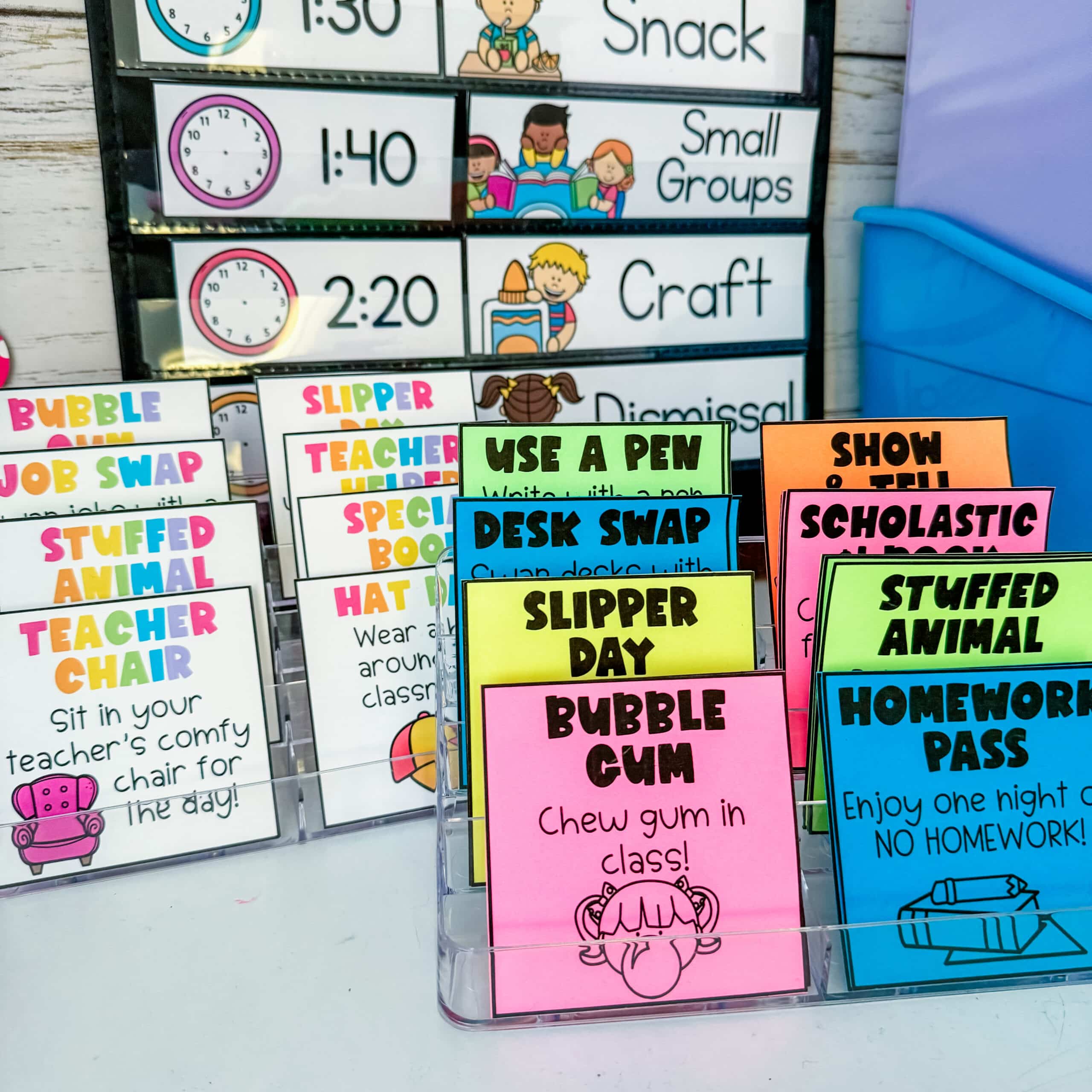 Keep your students motivated with fun reward coupons!