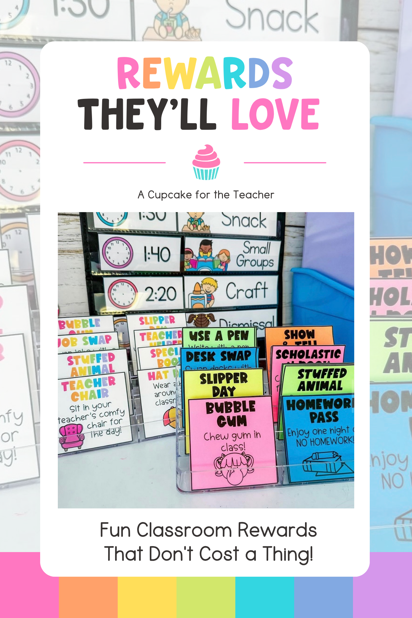 reward coupons for classroom management
